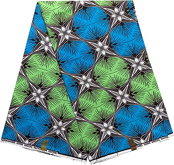 Authentic African Ankara Wax Print 6 Yards