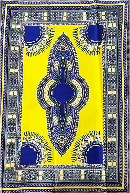 Authentic YLT Wax African Wax Fabric Print 6 Yards