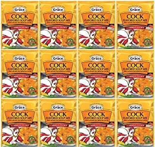 Grace Cock Flavored Soup Mix, 1.76 Oz (Pack of12)