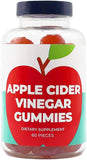 Superfoods Company Apple Cider Vinegar Gummies, Apple Flavor, 60 Count, Vegan, Supports Weight Loss, Immune System and More