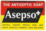Asepso Antiseptic Soap Antibacterial Agent Soap, 80g