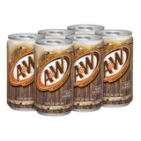A&W Root Beer 7.5 oz Mini Can (24 pack) Case