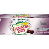 Canada Dry Black Cherry 12 oz Can (24pack) Case