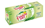 Canada Dry Green Tea Ginger Ale 12 oz Can (24 pack) Case