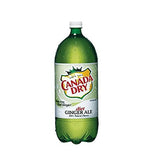 Canada Dry Diet Ginger Ale 33.8 oz Bottle (12 pack) Case