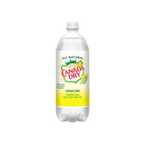 Canada Dry Lemon-Lime Seltzer 1 Liter Bottle (12 pack) Case