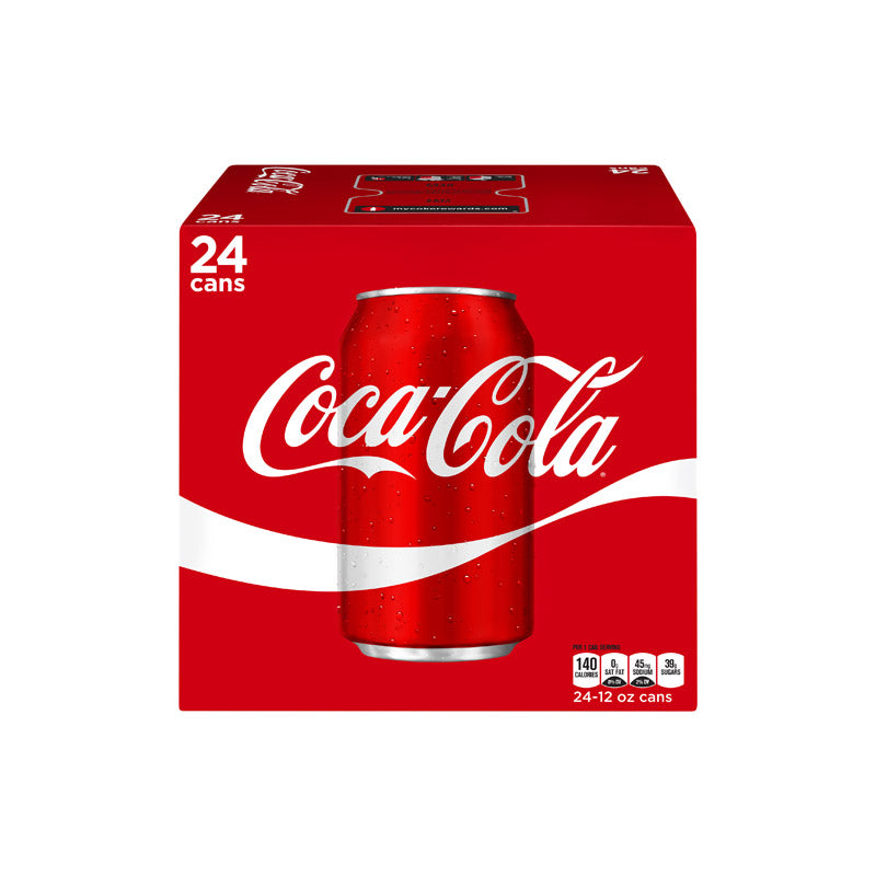 Coke 12 oz Can (24 pack) Case