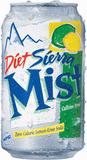 Diet Sierra Mist 12 oz Can (24 pack) Case