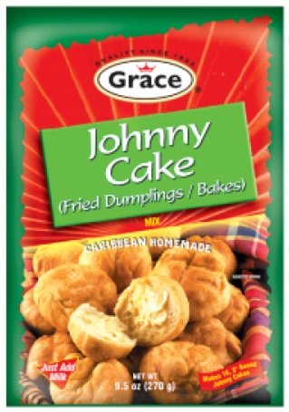 GRACE JOHNNY CAKE (FRIED DUMPLINGS / BAKES) 9.5OZ X 2PKS