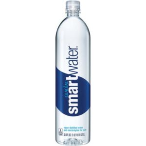 Glaceau Smartwater Still 1 Liter Plastic Bottle (12 pack) Case