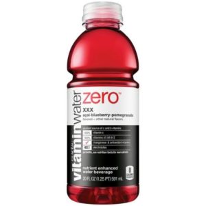 Glaceau Vitamin 0 (Acai/Blueberry/Pom) 20 oz Bottle (12 pack) Case