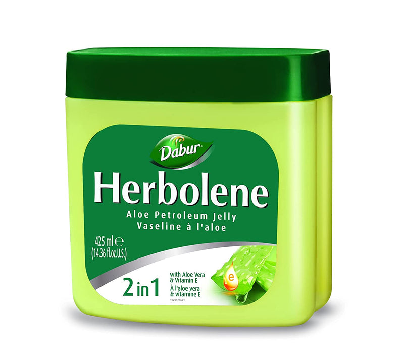 Dabur Herbolene Aloe Petroleum Jelly with Aloe Vera & Vitamin E