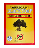 Herbal Black Soap with Shea Butter 100g