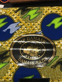 Damask Basin Ankara Fabric