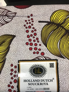 Holland Dutch Ankara Fabric