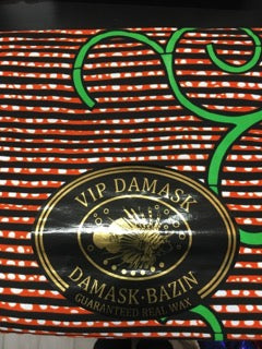 Damask Basin Ankara Fabric