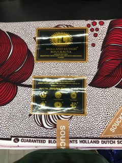 Holland Dutch Ankara Fabric