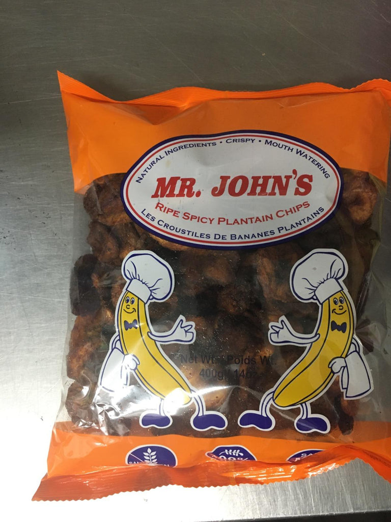 Mr. John'S Ripe Spicy Plantain Chips