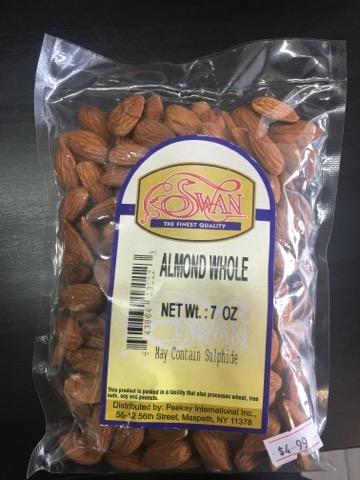 Swan Whole Almonds