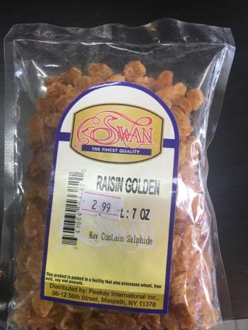 Swan Golden Raisin