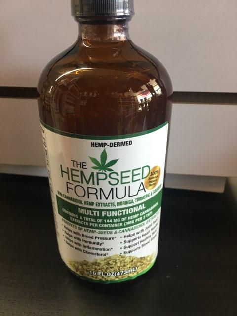 The Hempseed Tonic 12 x 16 oz