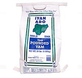 Iyan Ado Pounded Yam 20 lbs x 2 bags