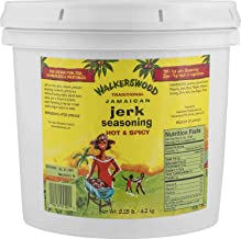 Walkerswood Traditional Jerk Seasoning, Hot & Spicy Jamaican Jerk Seasoning, 9.25 Pound, 9LBS
