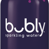 Bubly BlackBerry Sparkling 12 oz Can (24pack) Case
