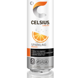 Celsius Sparkling Orange 12 oz Can (12 pack) Case