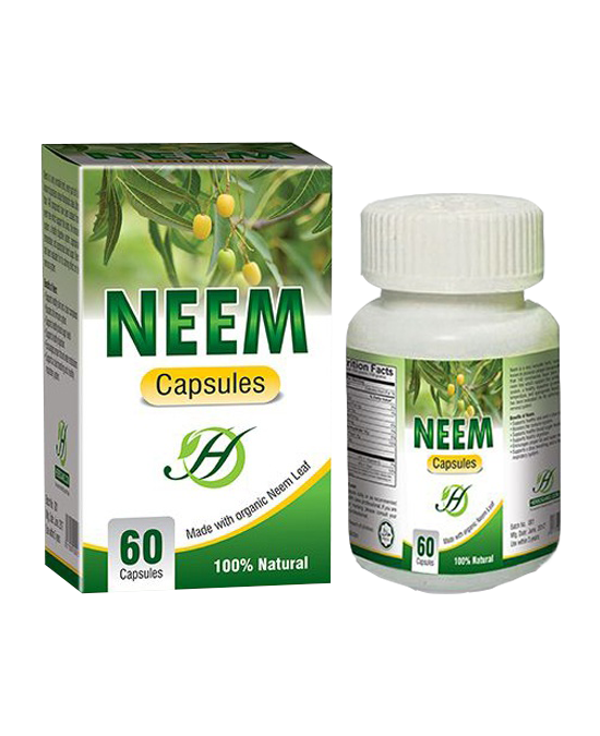 Neem Capsules – 60 Veggie Capsules