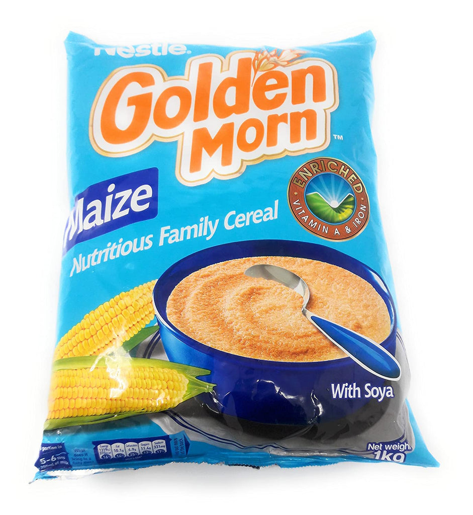 Nestle Golden Morn Instant Cereal (Maize) - 1 kg x 6