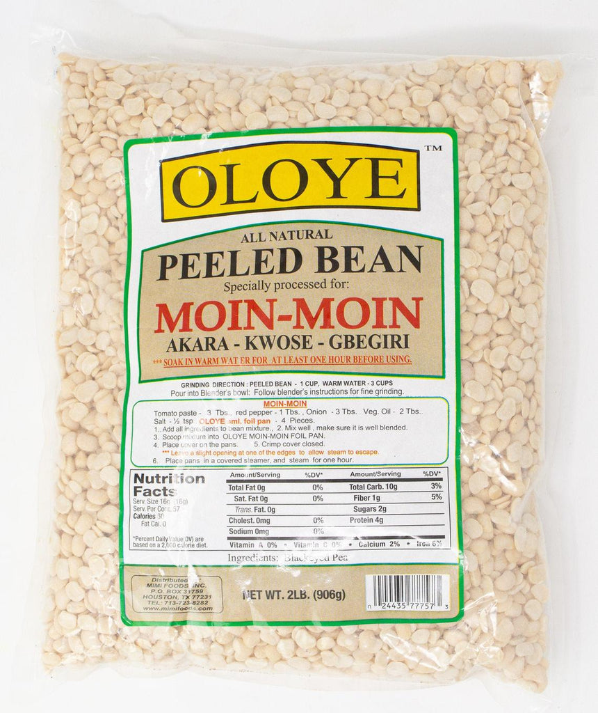 Peeled Beans - For Moi Moi - Akara 2LBS