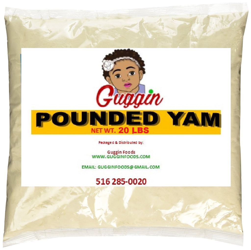 GUGGIN POUNDED YAM BAGS X 20 LBS