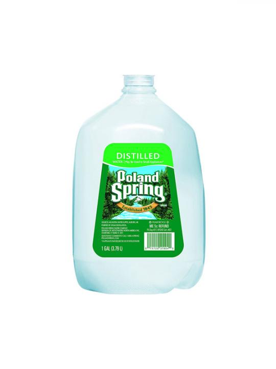 Poland Spring 1 Gallon Distilled Water (6 pack) Case