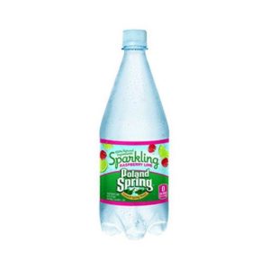Poland Spring Sparkling Raspberry-Lime 33 oz Plastic Bottle (12 pack) Case