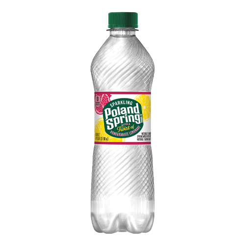 Poland Spring Sparkling Pomegranate Lemonade 16.9 oz Bottle (24 pack) Case