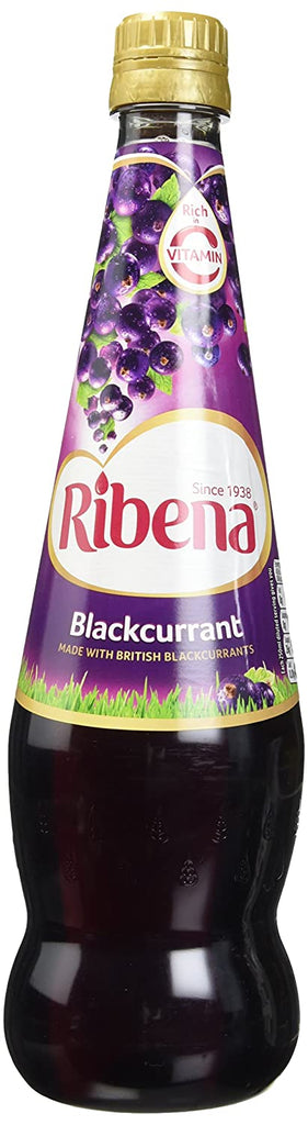 Ribena Blackcurrant Drink, 850ml (Pack of 12)