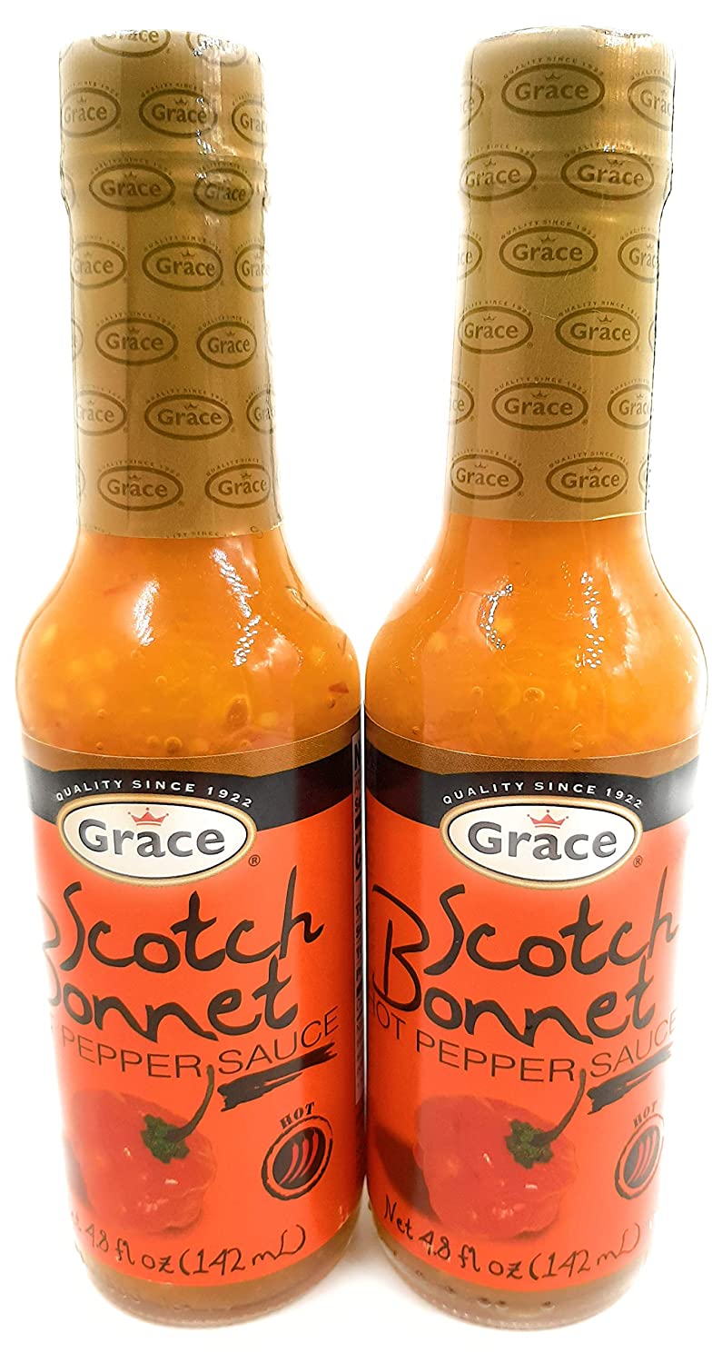 Grace Scotch Bonnet Pepper Hot Sauce 4.8 oz X 24