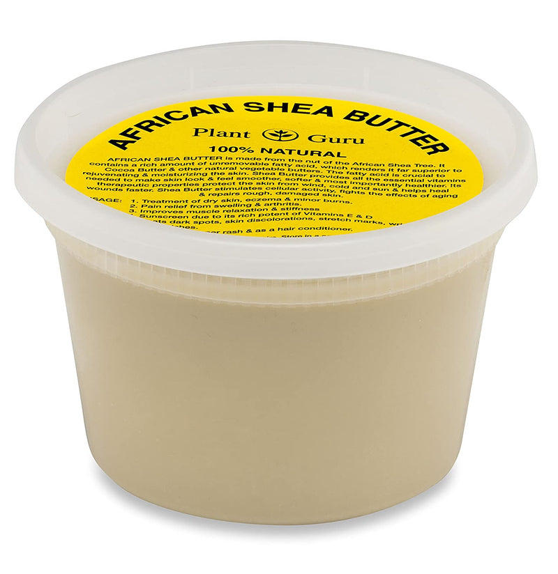 Raw African Shea Butter 16 oz Unrefined Grade A 100% Pure Natural Ivory 16OZ