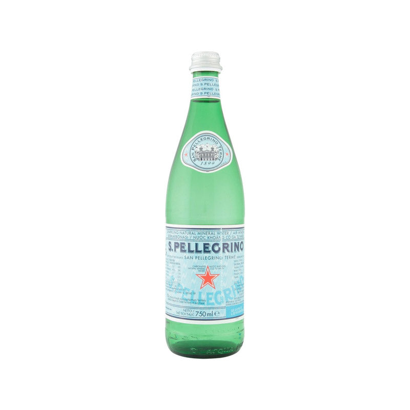 San Pellegrino 750ml Glass Bottle (12 pack) Case