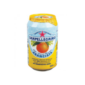 San Pellegrino Aranciata 11 oz Can (24 pack) Case