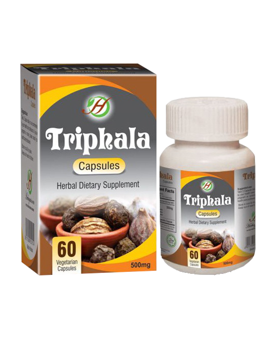 Triphala Capsules – 60 Veggie Capsules