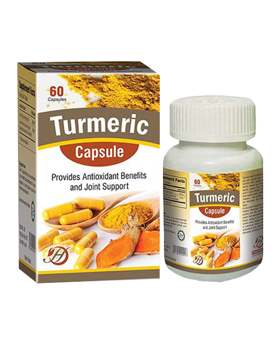 Turmeric Capsules – 60 Veggie Capsules