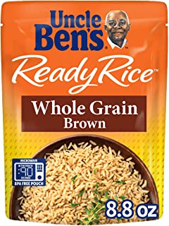 UNCLE BEN’S Ready Rice: Whole Grain Brown 8.8oz X 12 pack