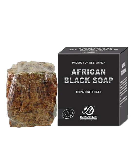 African Black Soap Raw Cake 16oz