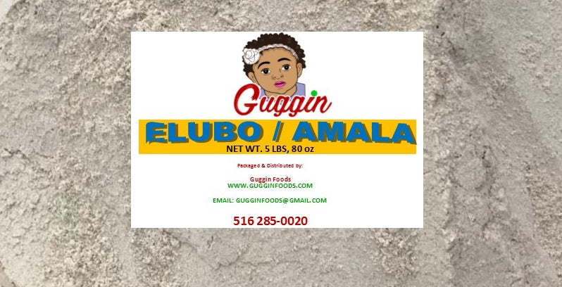 GUGGIN Elubo / Amala Yam Flour 5 LBS