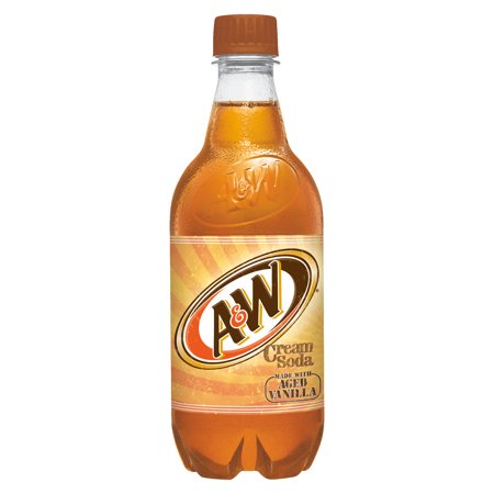 A&W Cream 20 oz Bottle (24 pack) Case