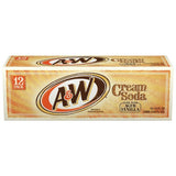 A&W Cream 12 oz Can (24 pack) Case