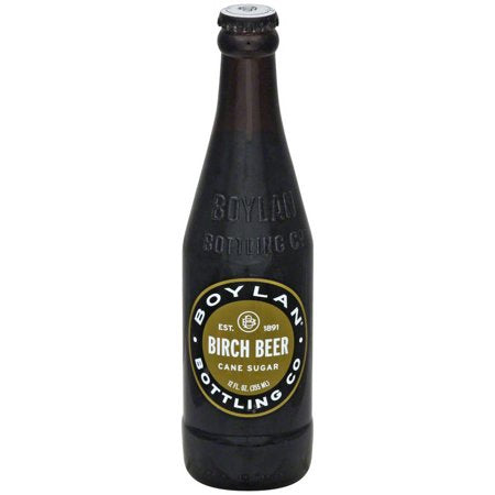 Boylan Birch Beer 12 oz Glass Bottle (24 pack) Case