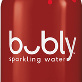 Bubly Cherry Sparkling 12 oz Can (24pack) Case